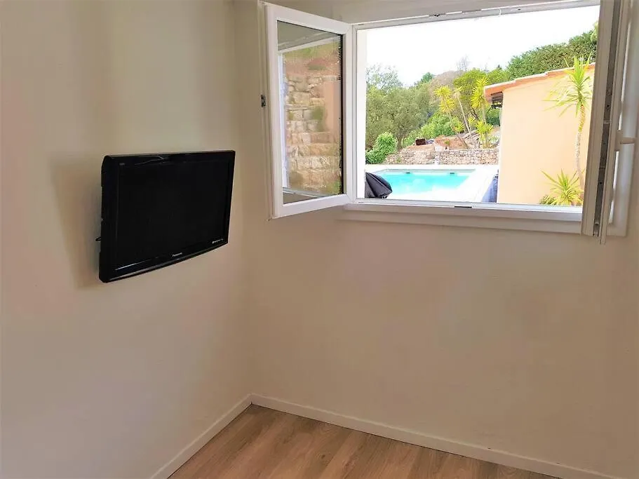 Superbe Appartement Dans Villa Provencale Piscine Et Jardin Frejus